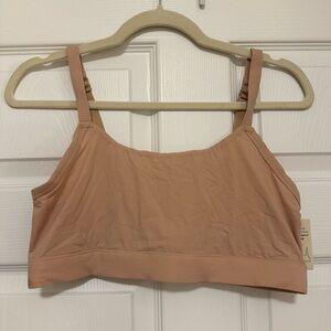 NWT no boundaries tan bralette size XL